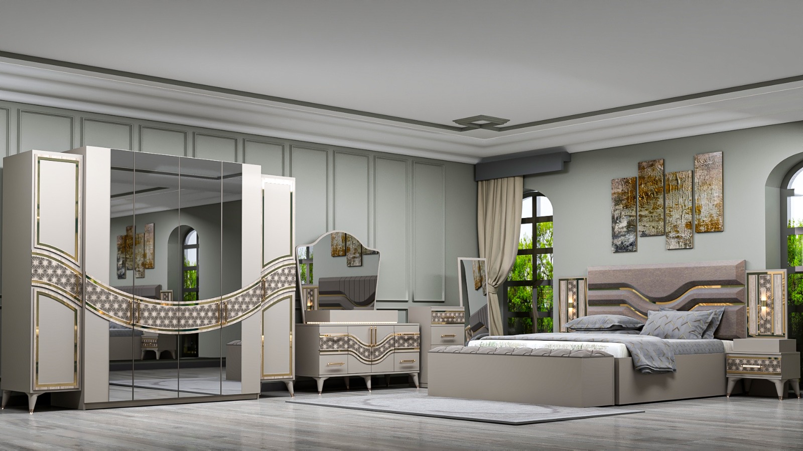 PARİS BEDROOM SET