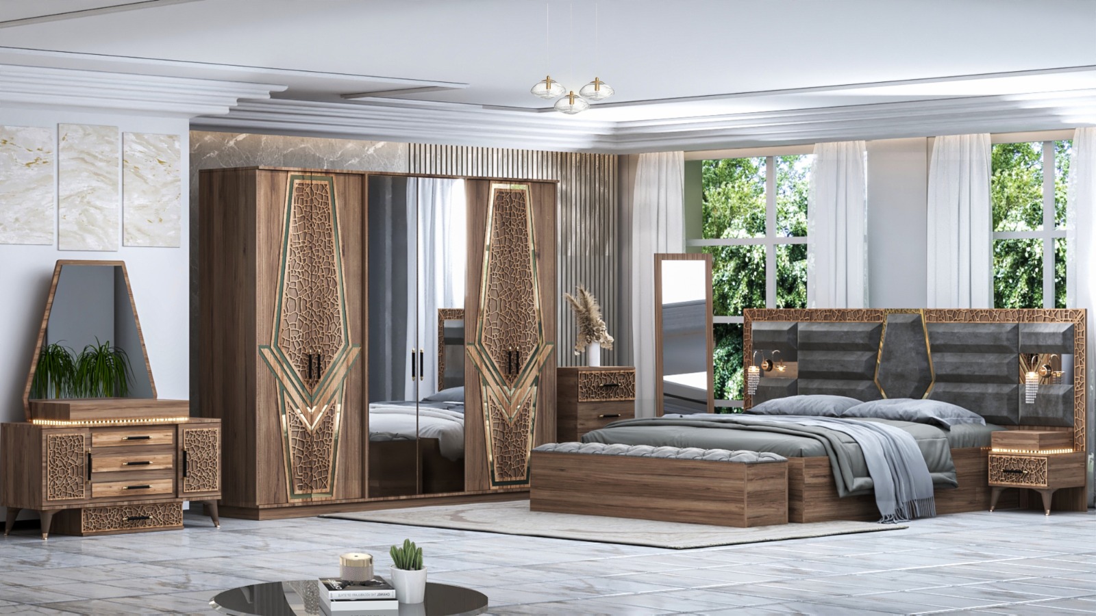 VENEDİK BEDROOM SET